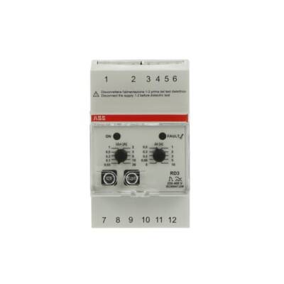 ABB - RD3 2CSJ201001R0002 Algılama Rölesi - Kaçak Akım Koruma Rölesi - 1