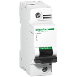 SCHNEIDER A9N18358 Acti9 C120N 1P 100A, 10kA 415V C eğrisi Minyatür D - SCHNEIDER