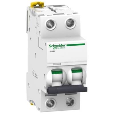 Schneider Electric A9F74240 -İc60N - Minyatür Devre Kesici - 2P - 40A - C Eğrisi - 1