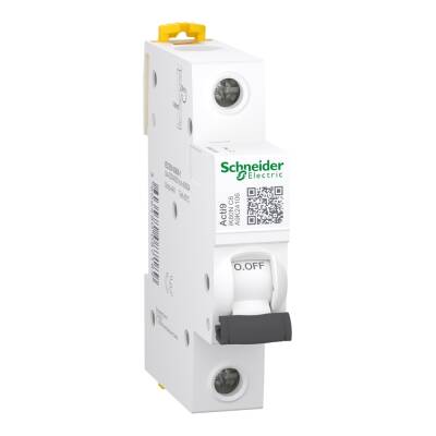 Schneider Electric A9K24106 1X6A IK60N 6A 6kA C-Tipi Sigorta - 1