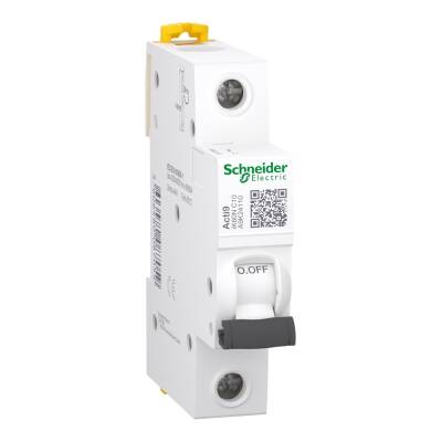 Schneider Electric A9K24110 1X6A IK60N 10A 6kA C-Tipi Sigorta - 1