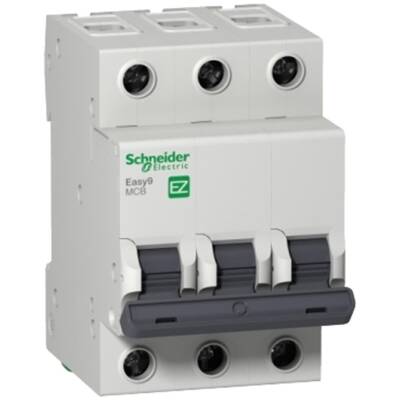 Schneider Electric EZ9F43332 Easy9 3P 32A, 3kA C Eğrisi Otomatik Sigorta - 1