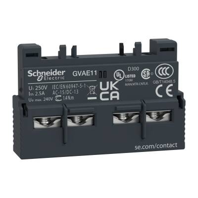 Schneider Electric GVAE11 - 1NO+1NC GV2 VE GV3 YARDIMCI KONTAK BLOĞU - 1