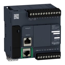 Schneider Electric TM221CE16R Kontrolör M221-16 GÇ rölesi Ethernet - SCHNEIDER