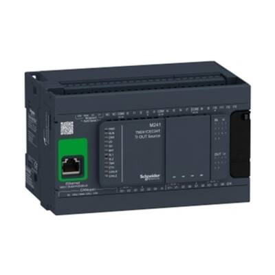 Schneider Electric TM241CEC24T M241 Kontrolör 24 Gç Transistör Pnp Ethernet Can Master - 1