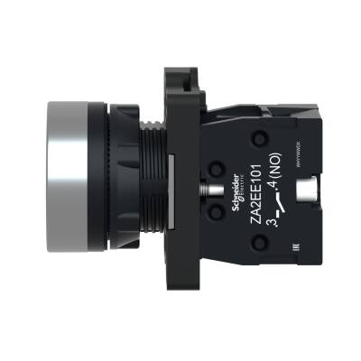 Schneider Electric XA2EA31 - 22,5mm 1NA Yuvarlak Yeşil Yaylı Buton Ø 22 - 4