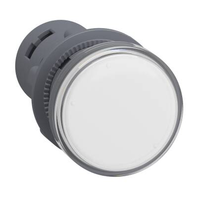 Schneider Electric XA2EVB1LC - Beyaz Ledli Sinyal lambası 24V AC/DC Ø 22 m - 1