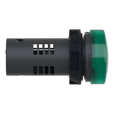 Schneider Electric XA2EVB3LC - Yeşil Ledli Sinyal lambası 24V AC/DC Ø 22 m - 2