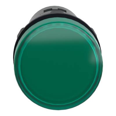 Schneider Electric XA2EVM3LC - Yeşil Ledli Sinyal lambası 220 VAC Ø 22 m - 1