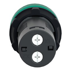 Schneider Electric XA2EVM3LC - Yeşil Ledli Sinyal lambası 220 VAC Ø 22 m - 3