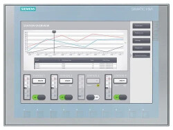 Siemens 6AV2123-2MB03-0AX0 /SIMATIC HMI KTP1200 - 2