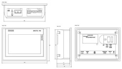 Siemens 6AV2124-0GC01-0AX0 /SIMATIC HMI TP700 CO - 3