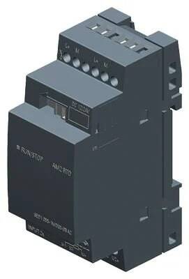 Siemens 6ED1055-1MD00-0BA2 /LOGO! AM2 RTD, 2AI, - 3