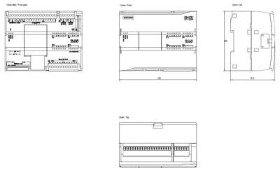 Siemens 6ES7215-1BG40-0XB0 /CPU 1215C, AC/DC/RLY - 2